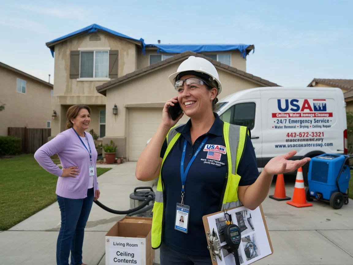 Ceiling Water Damage Restoration Dennis, TX FAQs